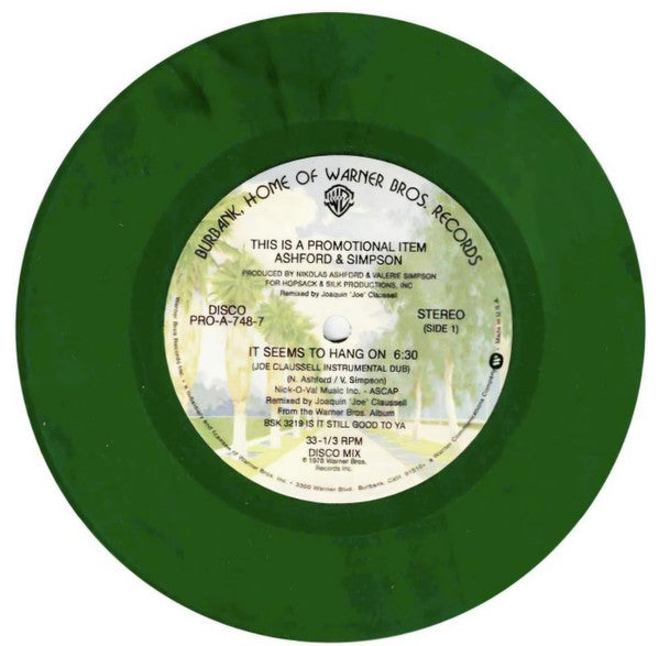 Ashford & Simpson-It Seems To Hang On (Joe Claussell Instrumental Dub)