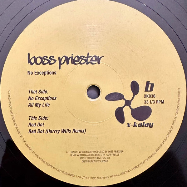 Boss Priester-No Exceptions