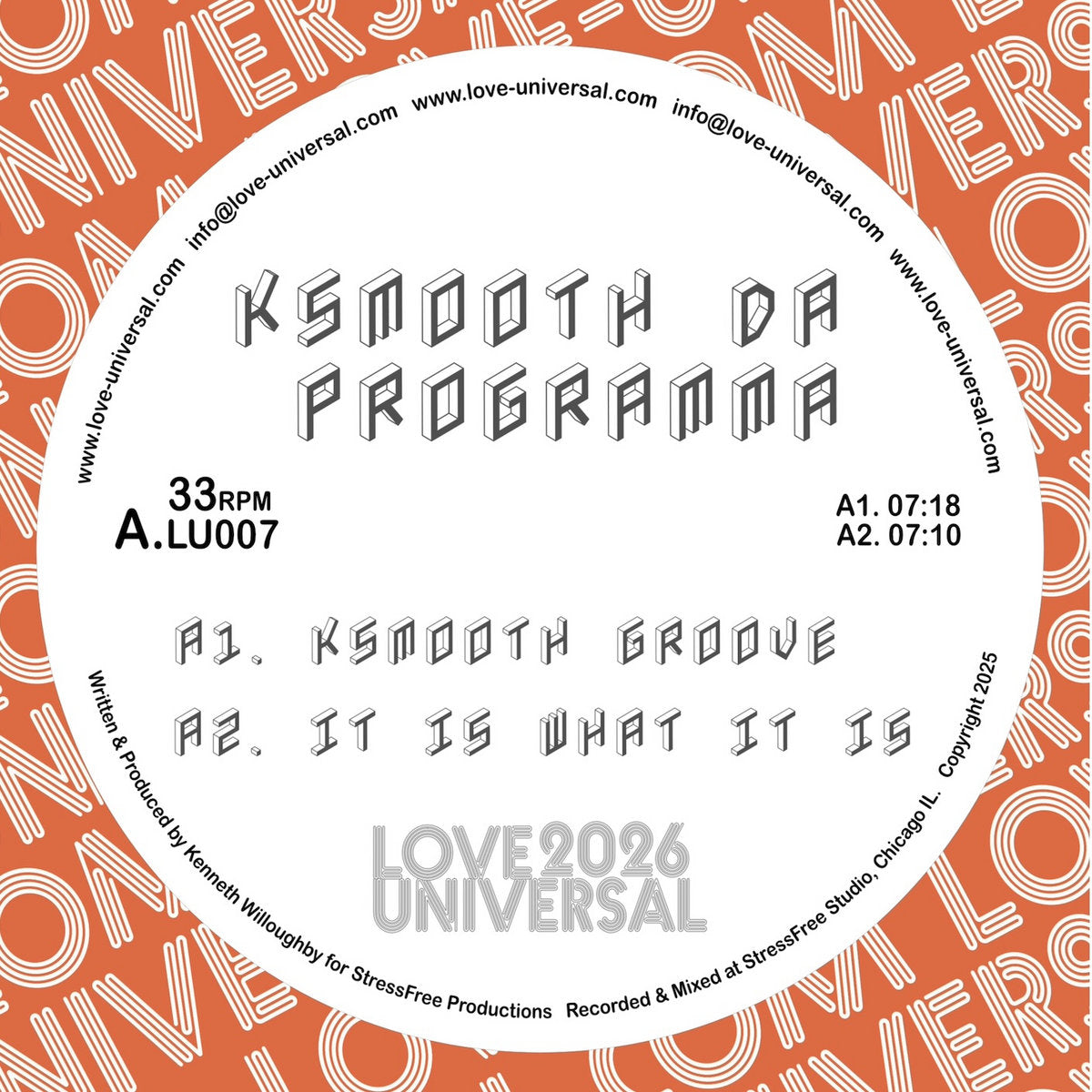 Ksmooth Da Programma-Ksmooth Groove EP