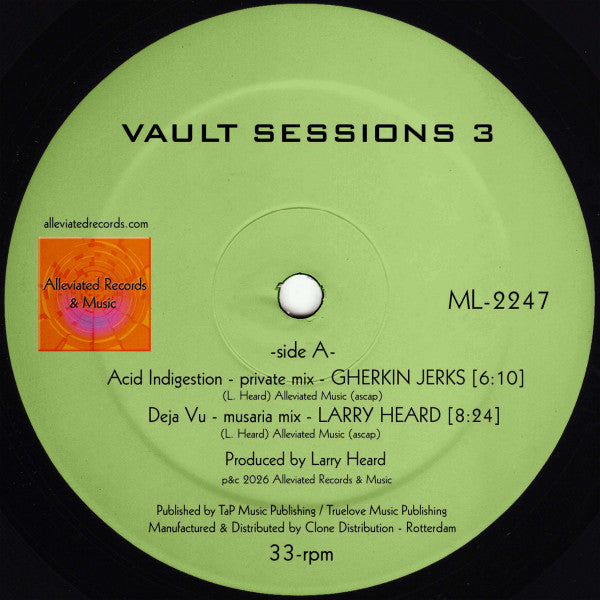 Larry Heard-Vault Sessions 3