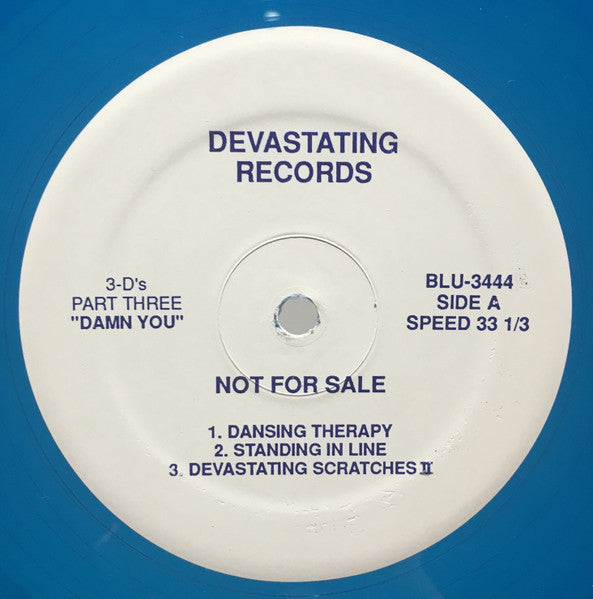 Various – 3-D's Part Three "Damn You"