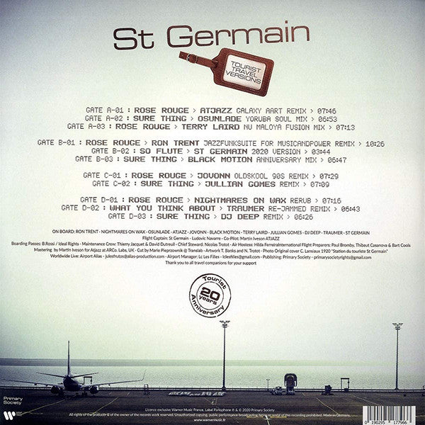 St GermainTourist Travel Versions Gramaphone Records