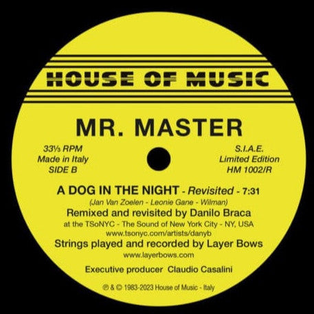 Mr. Master – A Dog In The Night
