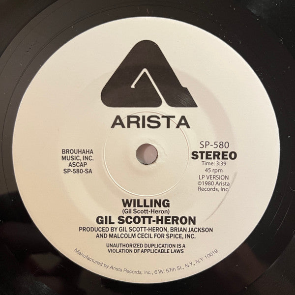 Gil Scott-Heron – Willing (Dope Jams Extended Version)