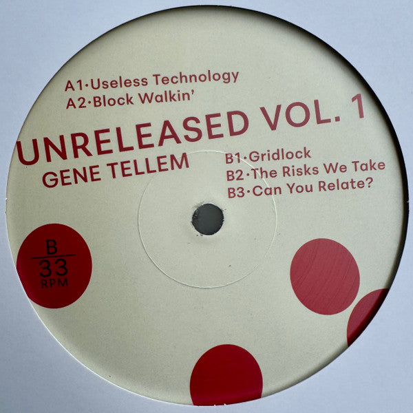 Gene Tellem - Unreleased Vol.1
