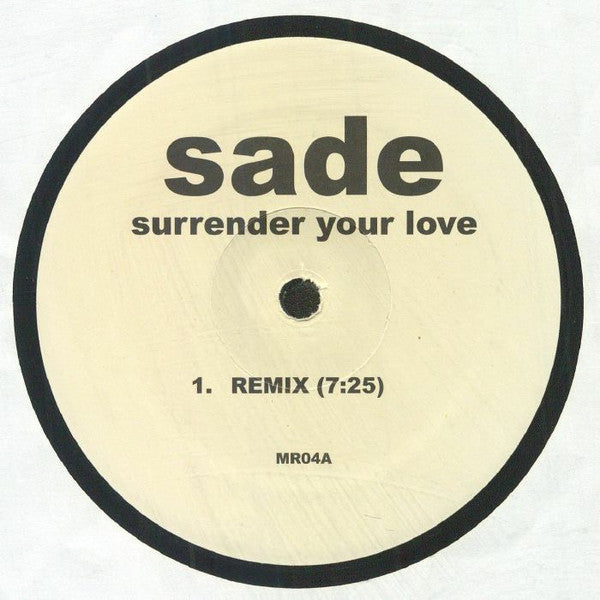 Sade – Surrender Your Love / Haunt Me (Mixes)