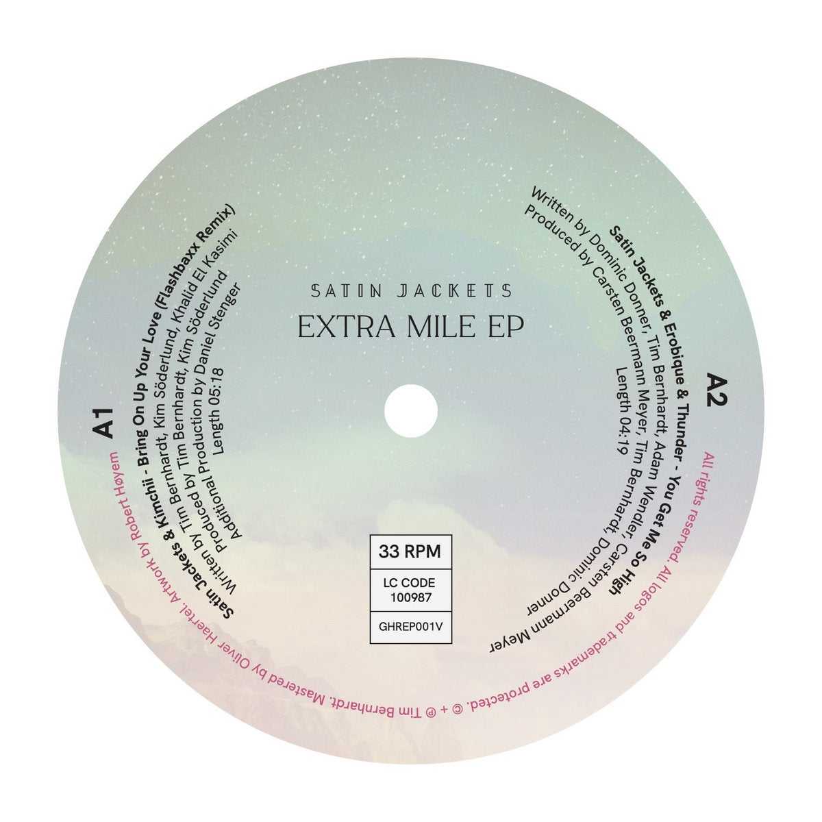 Satin Jackets-Extra Mile EP