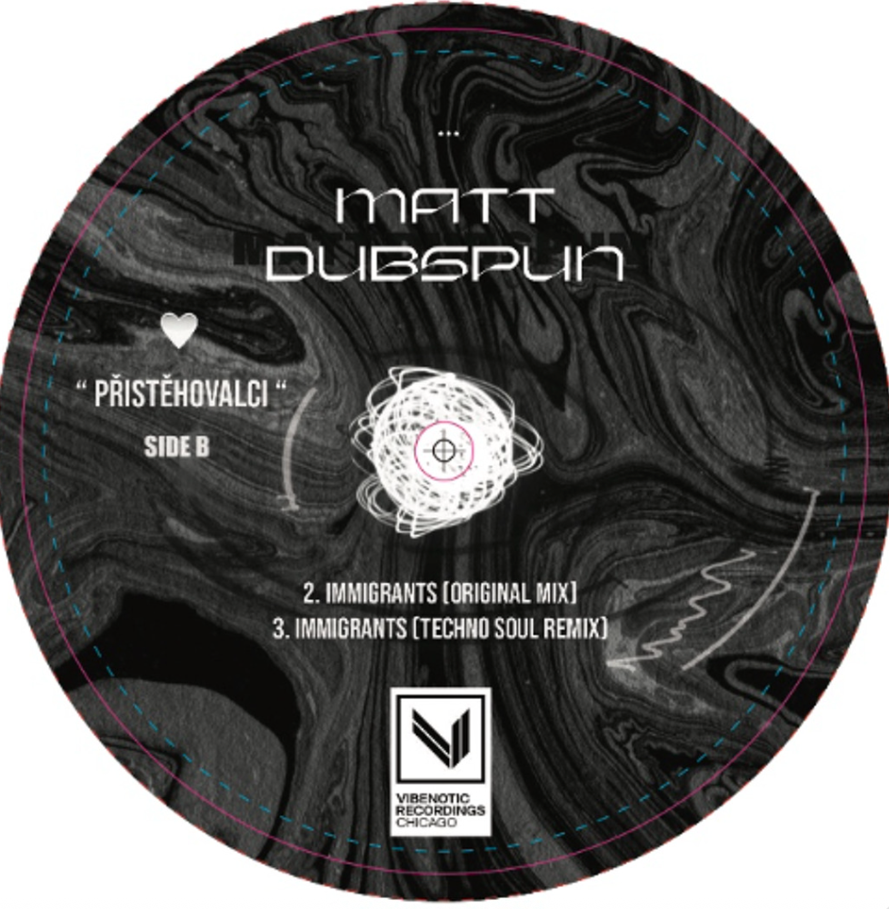 Matt Dubspun - Love Immigrants EP – Gramaphone Records