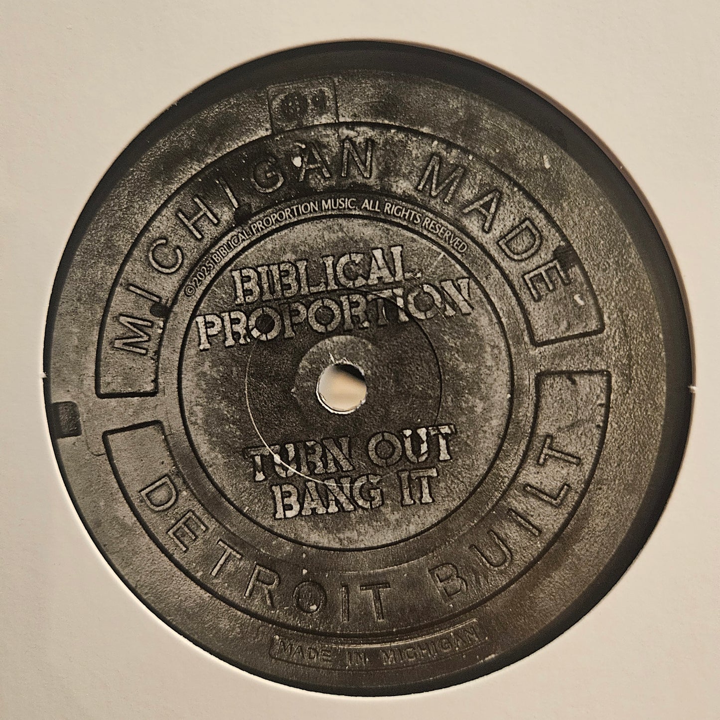 Biblical Proportion - Turn Out/Bang It