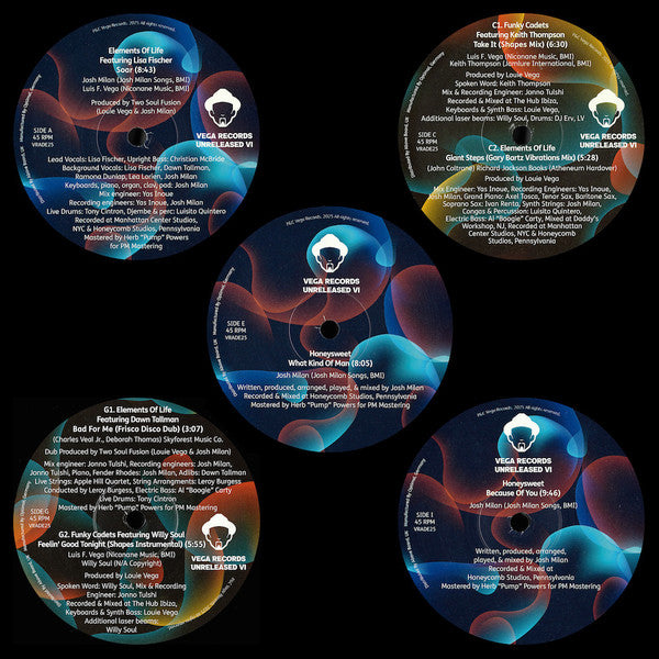 Various-Vega Records 5 Pack Unreleased VI