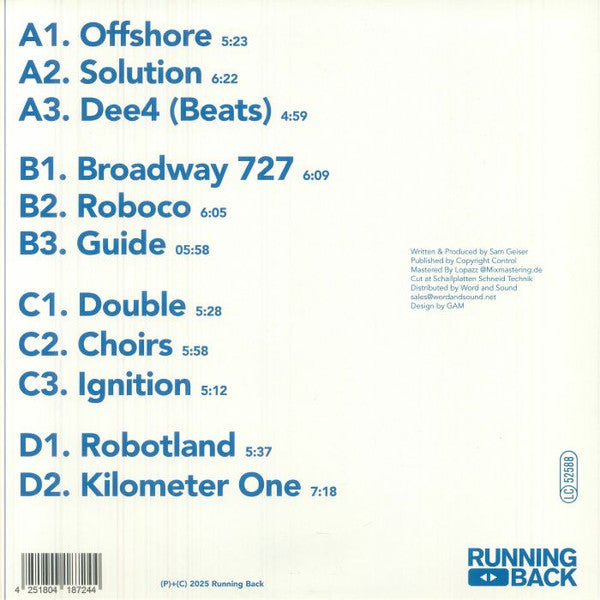 Deetron-Running Back Mastermix: Deetron Vol. 1