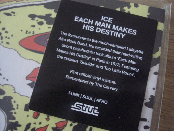 Ice-Each Man Makes His Destiny