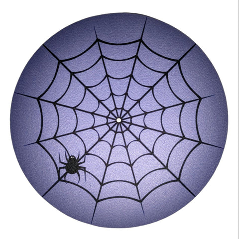 Spider Web Halloween Purple slipmat