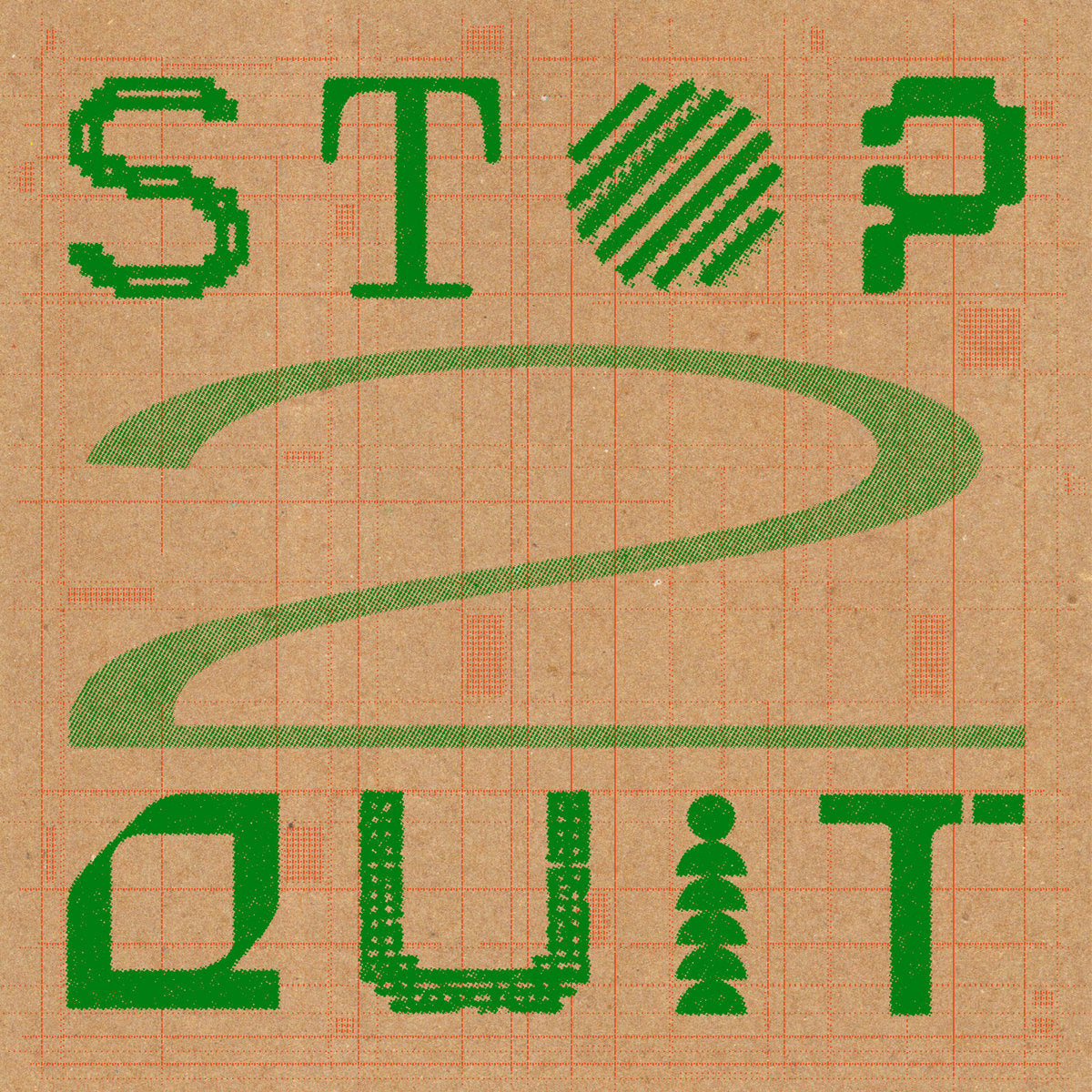 Various Artists - Stop 2 Quit (12")
