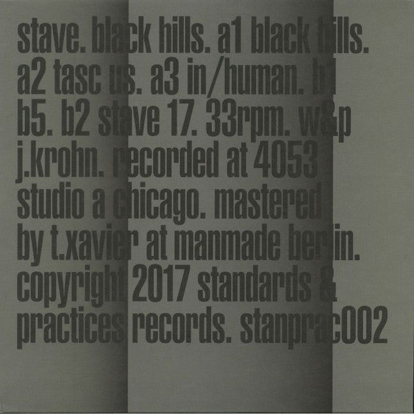 Stave - Black Hills