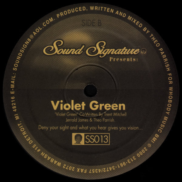 Theo Parrish – Location Of Lost Colors