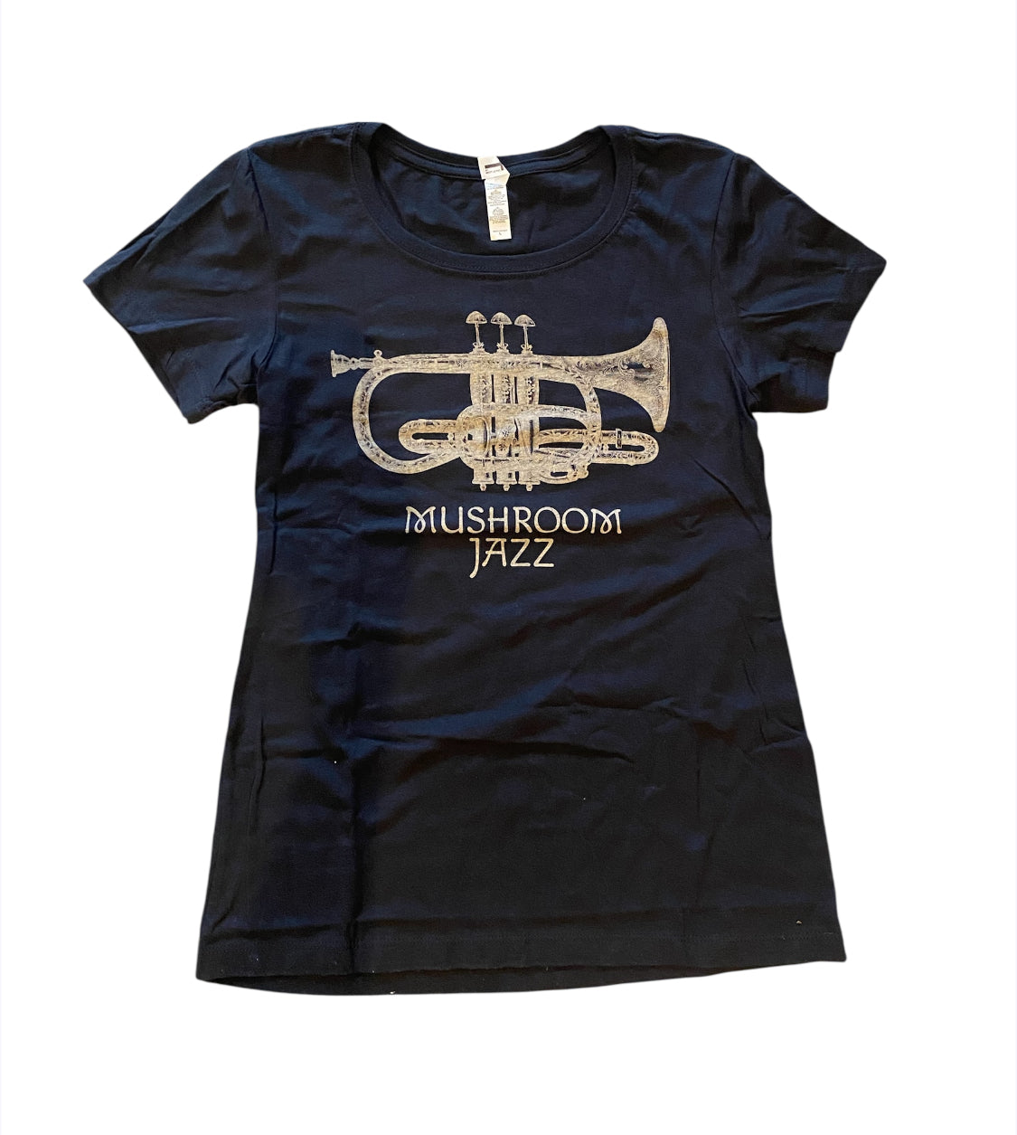 T Shirt Mushroom Jazz Women's