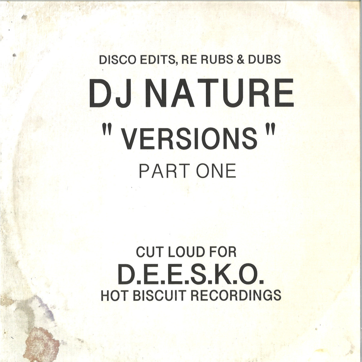 DJ Nature-Versions (Part One)