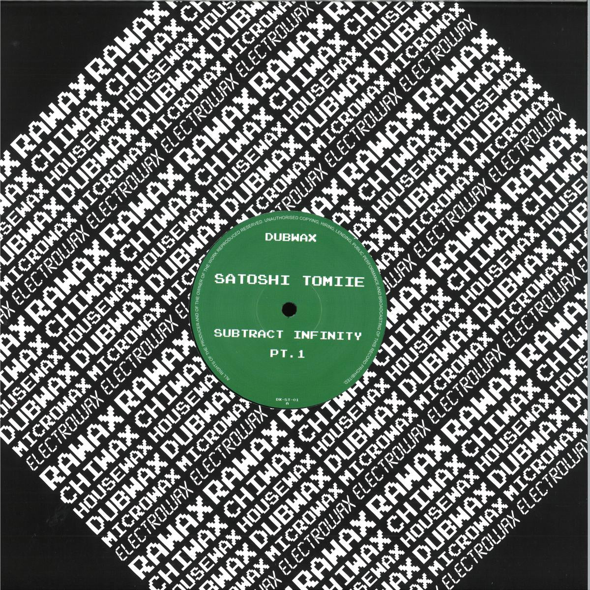Satoshi Tomiie – Subtract Infinity Pt. 1