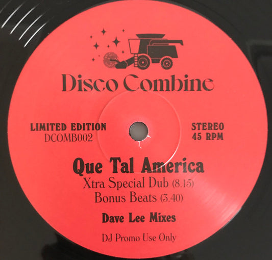 Two Man Sound - Que Tal America (Dave Lee Mixes)