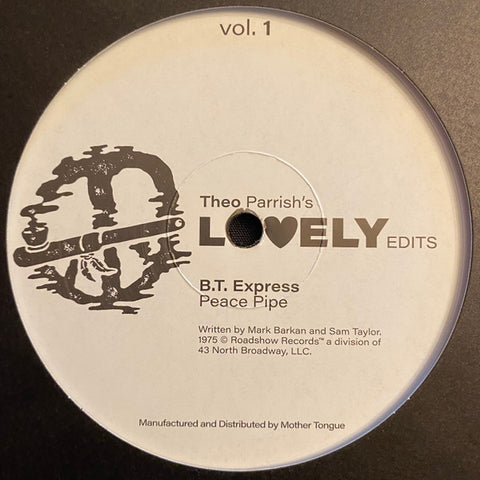Various, Theo Parrish - Theo Parrish’s Lovely Edits Vol 1