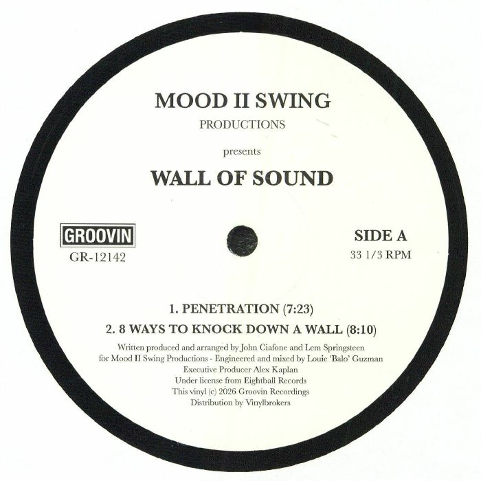 Mood II Swing presents Wall Of Sound - Penetration EP [2026 Reissue]
