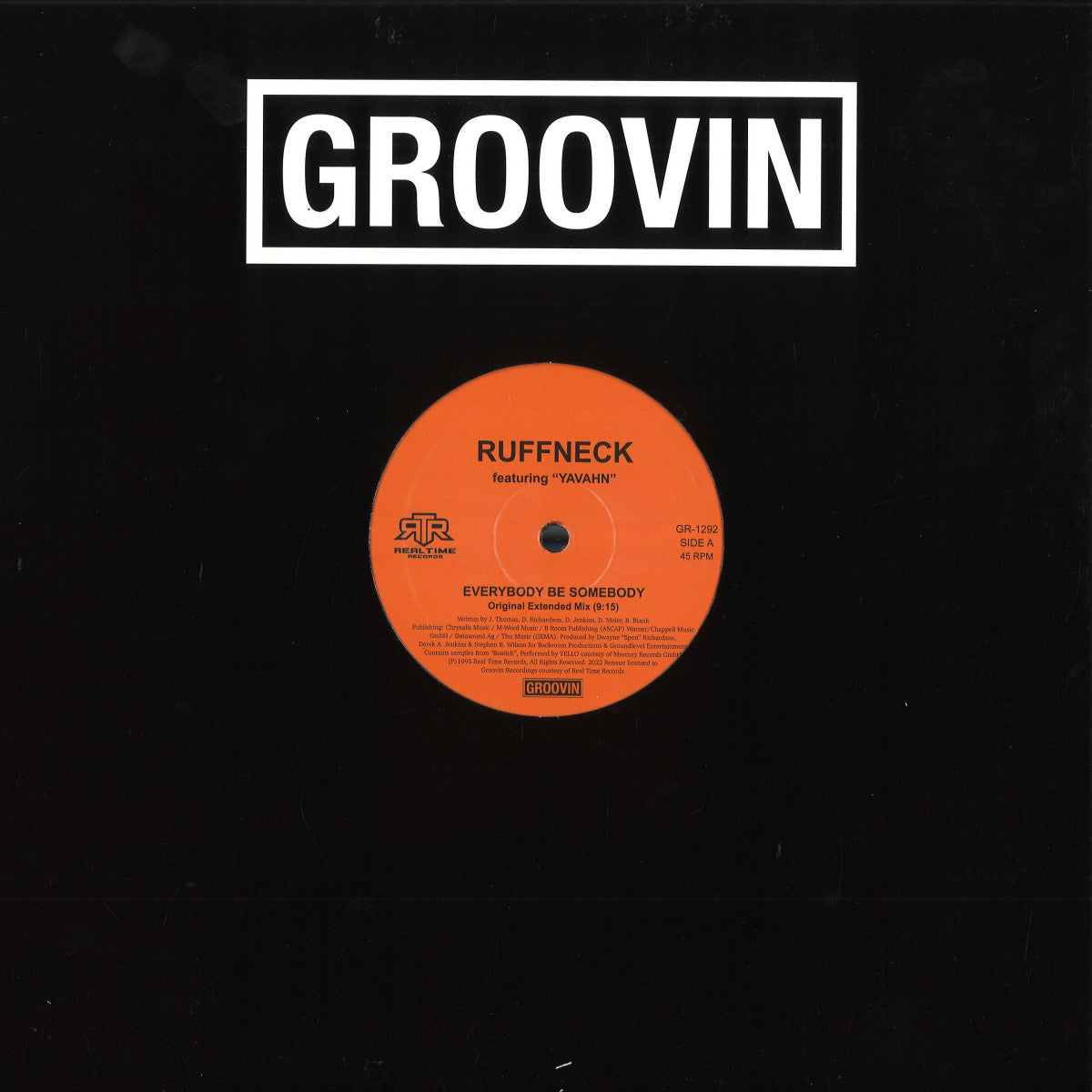 Ruffneck feat. Yavahn - Everybody Be Somebody EP [2026 Reissue]