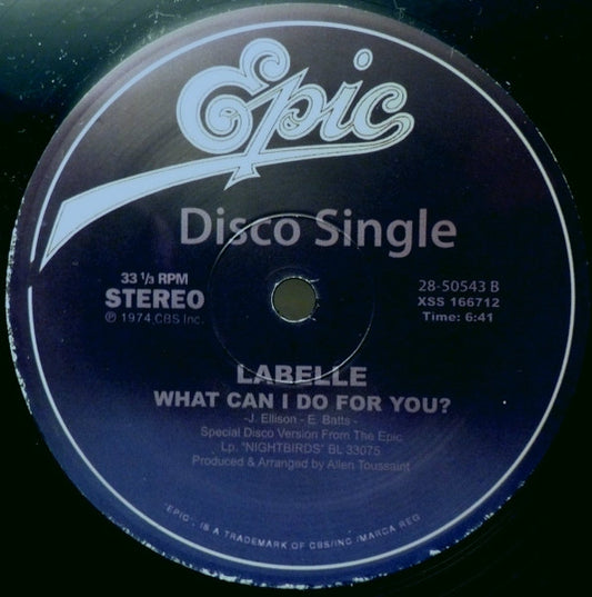 Patti Labelle / Labelle – Music Is My Way Of Life / What Can I Do For You?