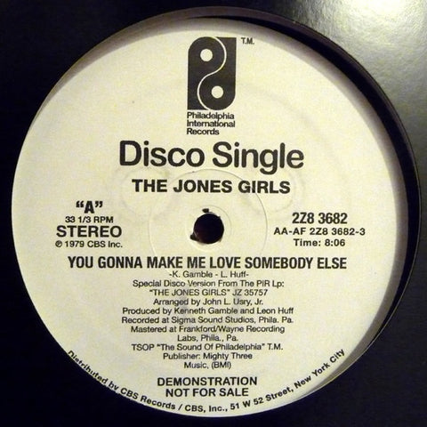 The Jones Girls – You Gonna Make Me Love Somebody Else / Nights Over Egypt