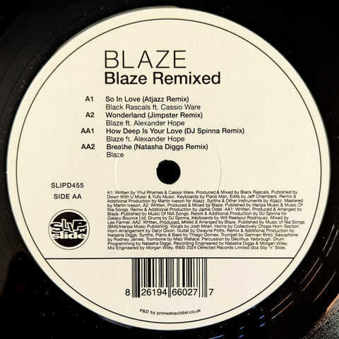 Blaze-Blaze Remixed