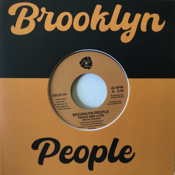 Brooklyn People - Peace And Love