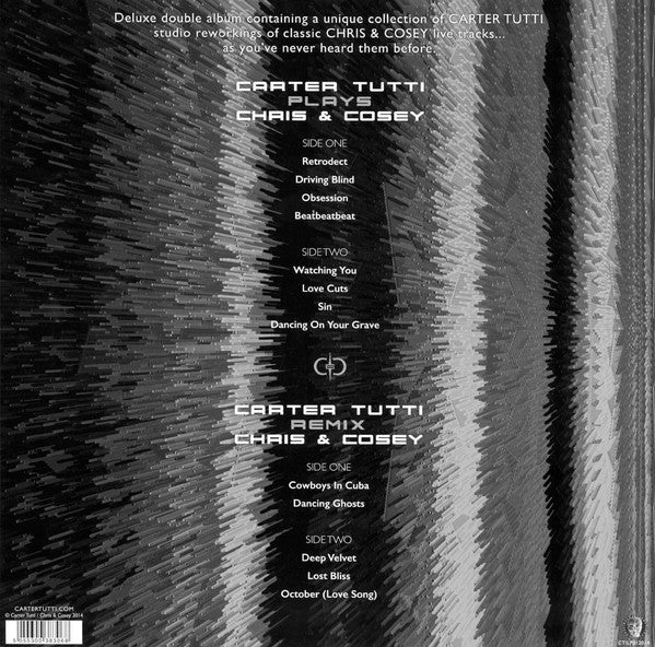 Carter Tutti - Carter Tutti Plays Chris & Cosey + Carter Tutti Remix Chris & Cosey