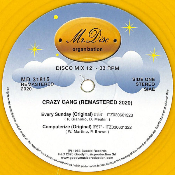 Crazy Gang-Every Sunday