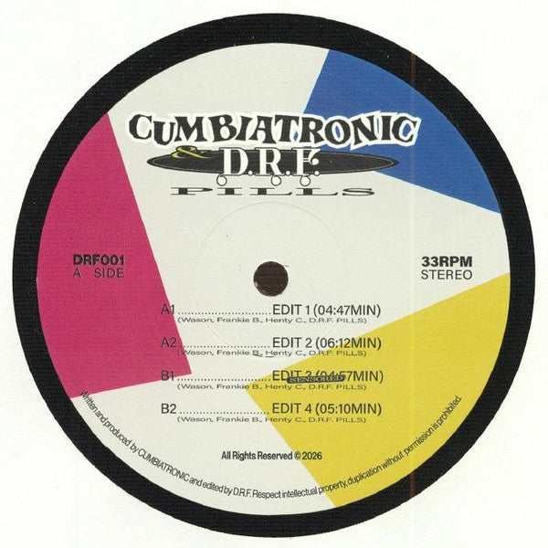 Cumbiatronic & D.R.F. Pills-Cumbia On Pills EP