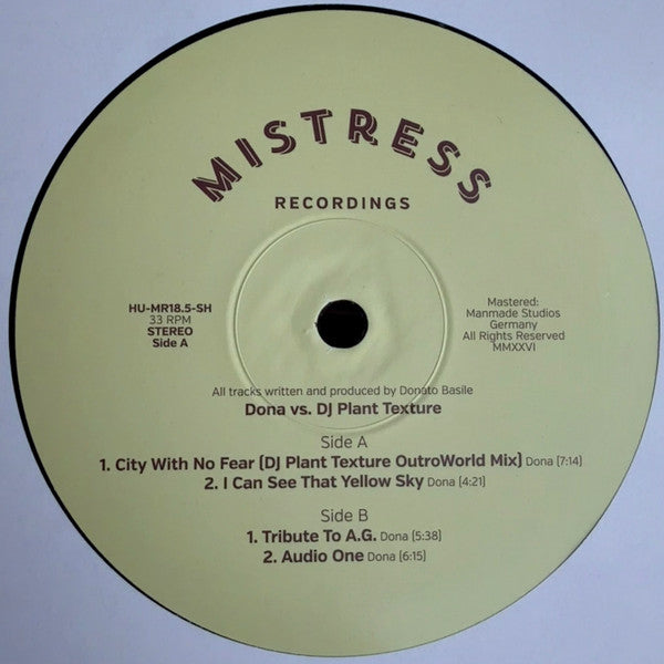 Dona Vs. DJ Plant Texture-Mistress 18.5