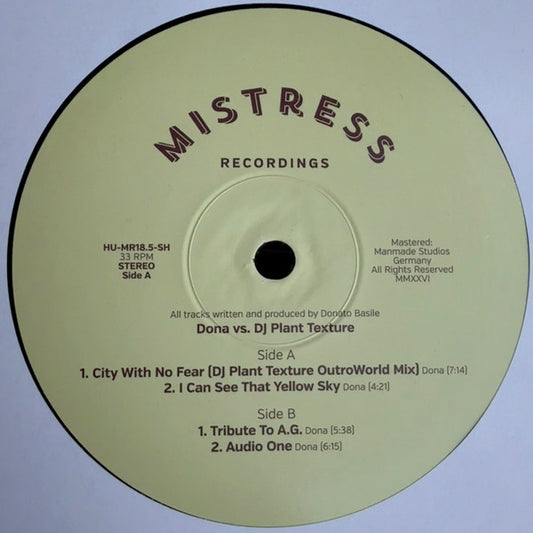 Dona Vs. DJ Plant Texture-Mistress 18.5