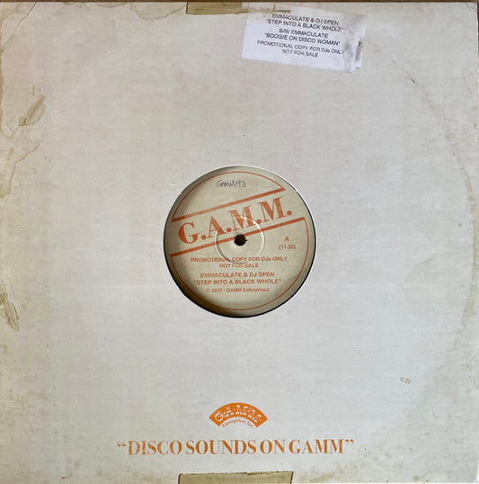 Emmaculate & DJ Spen-Step Into A Black Whole / Boogie On Disco Woman