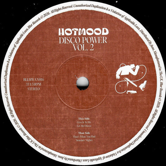 Hotmood-Disco Power EP Vol. 2