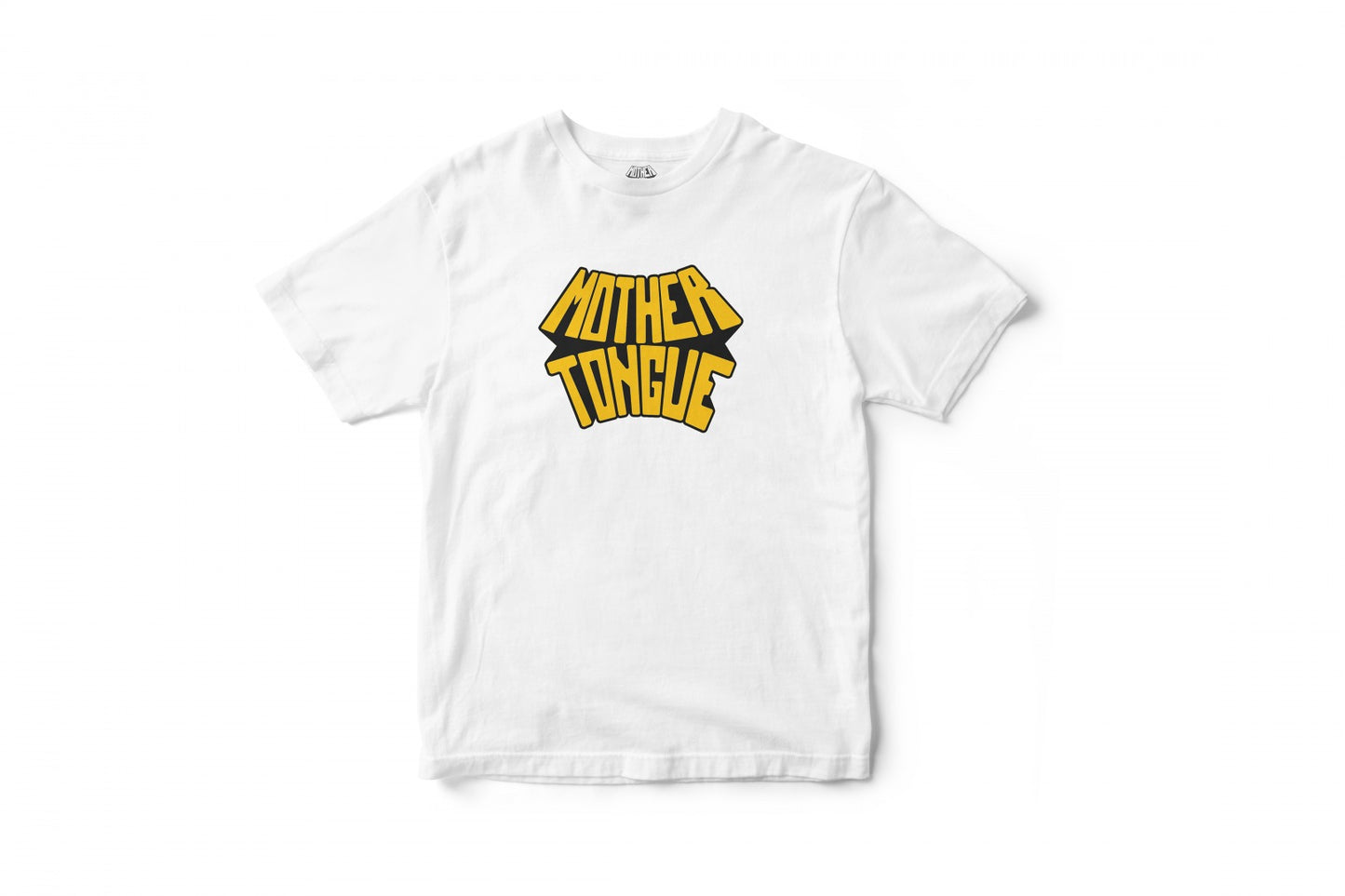 Mother Tongue Records – Big Logo Tee White