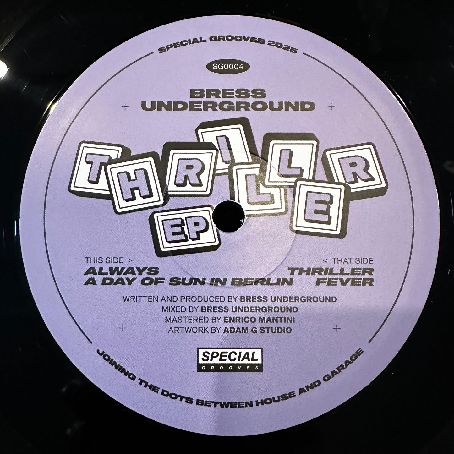 Bress Underground - Thriller EP