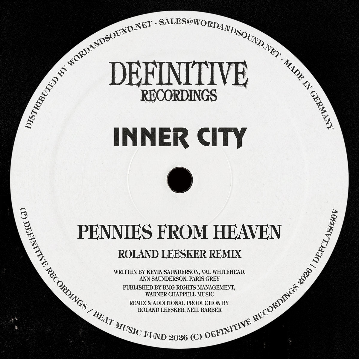 Inner City-Pennies From Heaven (Roland Leesker Remix)