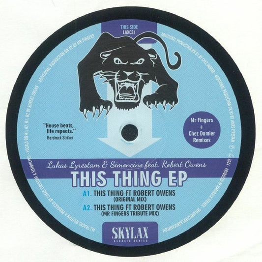 Lukas Lyrestam & Simoncino Featuring Robert Owens-This Thing EP