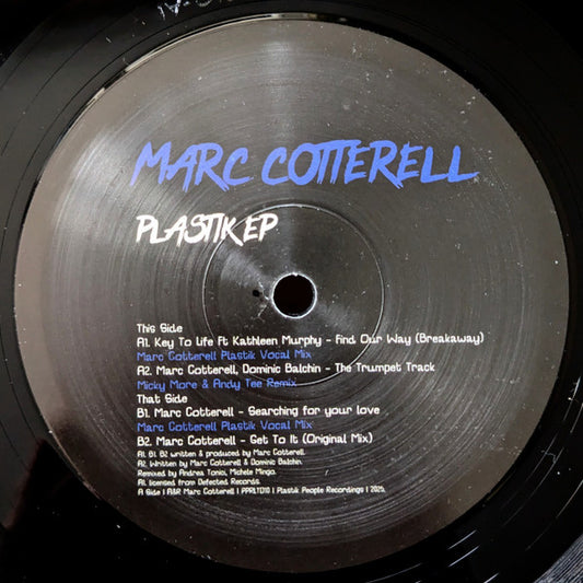 Marc Cotterell-Plastik EP