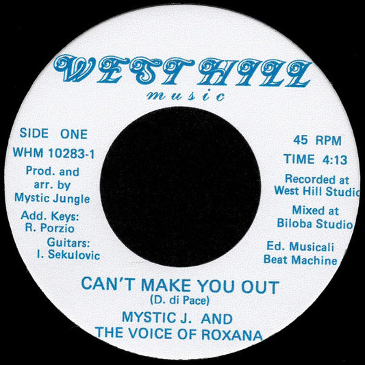 Mystic Jungle, The Voice Of Roxana - Can't Make You Out / Mountain River