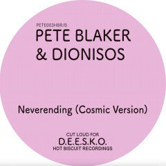 Pete Blaker – Harry's Little Vocoder / Neverending (Cosmic Version)