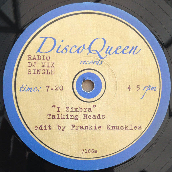 Frankie Knuckles / Talking Heads / Jean Carn – I Zimbra / Was That All It Was