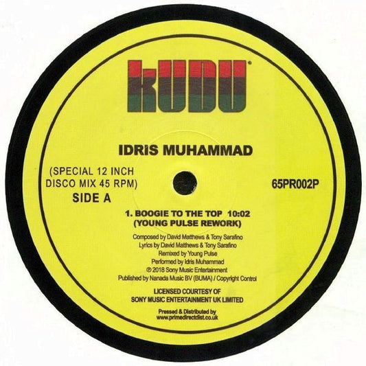 Idris Muhammad-Boogie To The Top