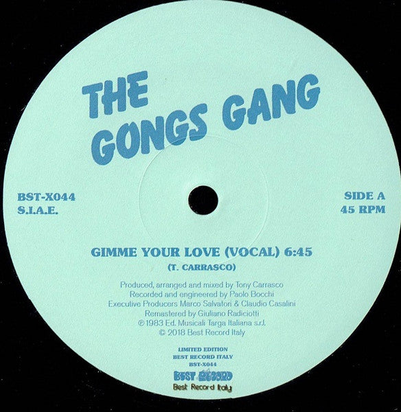 The Gongs Gang–Gimme Your Love