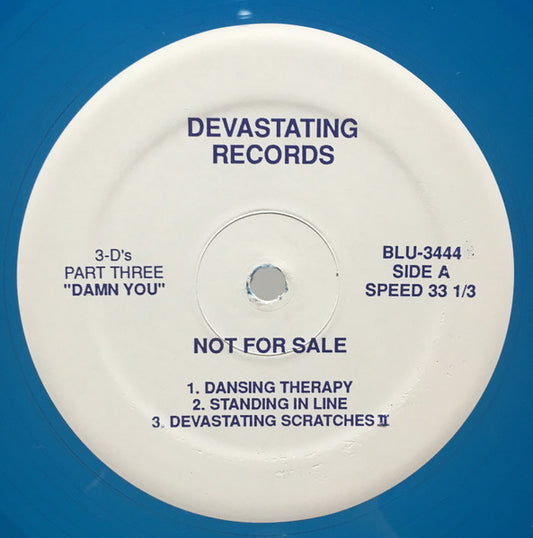 Various ‎– 3-D's Part Three "Damn You"