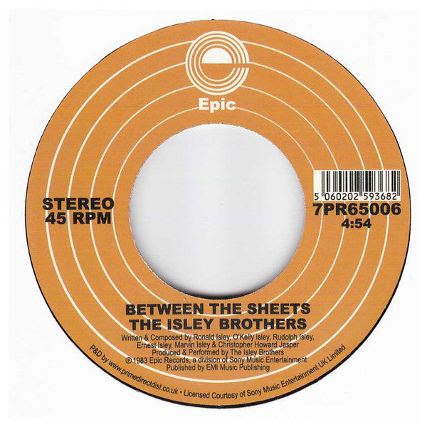 The Isley Brothers-Footsteps In The Dark (Part 1 & 2) / Between The Sheets